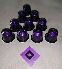 10 leere ALU Kaffee Kapseln Nespresso Arpeggio lila Basteln Schmuck Kette Ring *