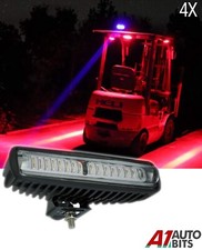 Rote led sicherheitszone - 4x,