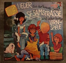 LP Vinyl Sesamstrasse Lieder Aus Der Fernseh Serie Sesamstrasse Unsere Welt 