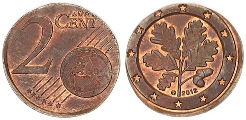 Brd cent 2012 g - 2012,