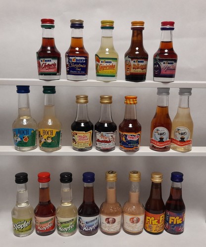 Miniatur schnapsflaschen - miniatur,