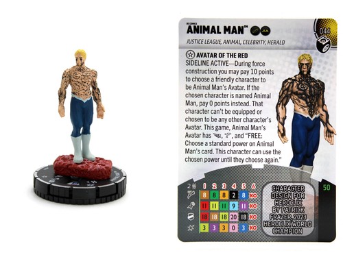 Heroclix 044 animal man - #044,
