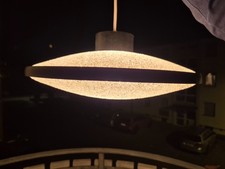 alte UFO Hänge Lampe, 70er