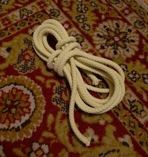 Kevlar Docht-Seil 10 mm geflochten - Rope in Rope für Feuerjonglage-Tools zB Poi