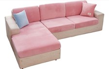 EURHOWING Stretch Samt Couch