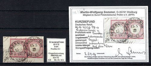 Paar auf briefstücke - mi,