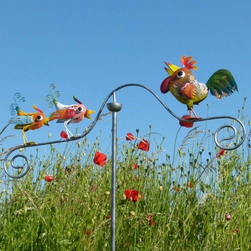 Windspiel gartenstecker - windspiel,
