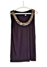 * s.Oliver * Top * Gr. 44 * schwarz / gold * Pailletten *