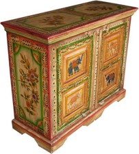 Bemalte Kommode, Sideboard -