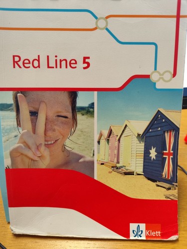 Klett red line englisch - red, 5