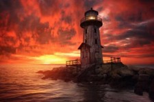 Wandbild: Dramatischer