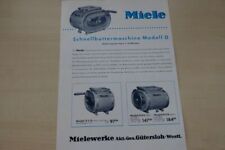 198272) Miele - Buttermaschine - Prospekt 06/1952