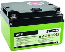 Enduro LI1230 Lithium-Batterie Camping Wohnwagen Wohnmobil 12V 30Ah 1712054