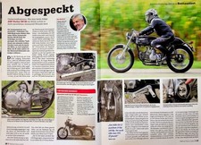 Oldtimer Praxis 2650) Aermacchi Harley-Davidson 350 SS in einer seltenen Vorstel