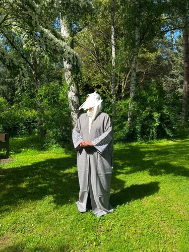 Abaya grau bestickt ideal - grau,