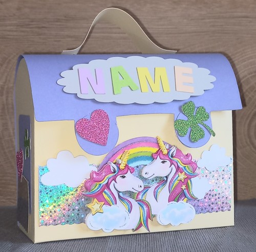 Geschenkbox einhorn - geschenkbox,