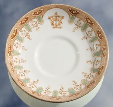 WHITE STAR LINE RMS OLYMPIC TITANIC ERA 1ST CL DEMITASSE SAUCER VARIANT