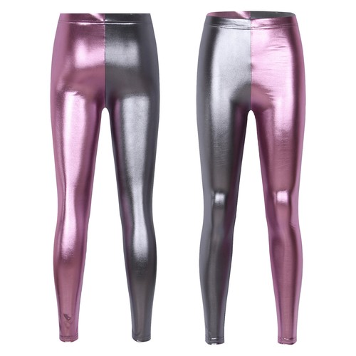 Kunstleder high waist - high, leggings
