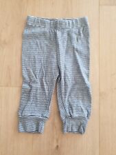 Stoffhose / Jogginghose von Topomini Gr. 62/68 Blau Weiß Gestreift 