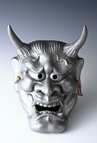 Vintage keramik hannya noh - hannya,