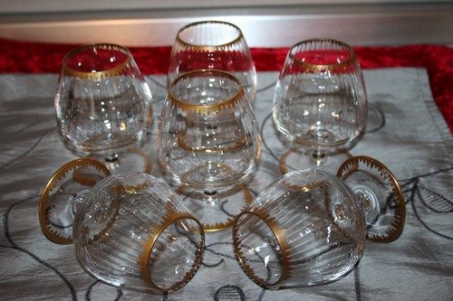 Vintage eisch glashütte 6x - vintage,,