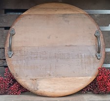 ❤ Großes rundes Tablett aus