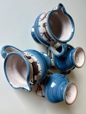 Vincenzo Pinto Vietri – Handbemalte Keramik-Boccalini (4er-Set)