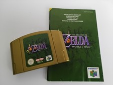 Nintendo 64 N64 Zelda Majoras Mask mit Anleitung wie abgebildet