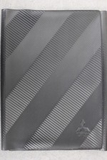 Mitsubishi Bordmappe für Betriebsanleitung/Bedienungsanleiteung - Farbe: Schwarz