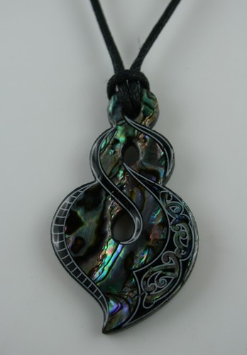 Double twist paua - double,