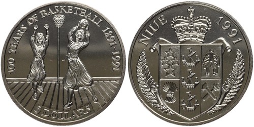 Niue dollars 1991 - niue,