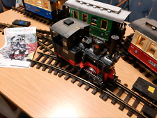 Lehmanns Gartenbahn Set LGB Set Doppelkreis mit 6 Wagen und Lok