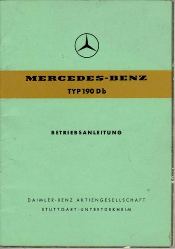 Mercedes 190 b - 190, d