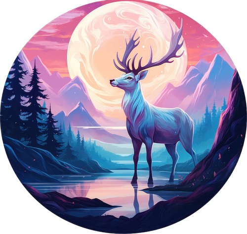 Sticker nordlicht - 3x,