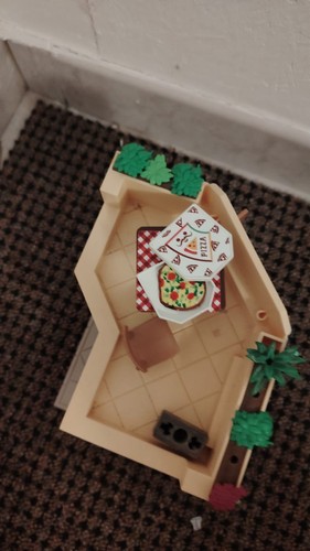Eine pizzeria aus playmobil - eine,