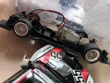 Carrera Chassis mit Motor BMW 320 Turbo Flachbau Team Schnitzer Nr.55 DRM 1980