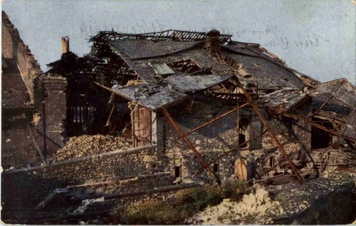Courcy zerschossene - courcy,