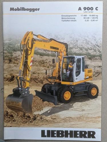Liebherr 900 mobilbagger - c,