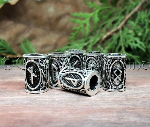 Wikinger bartschmuck rune - wikinger,