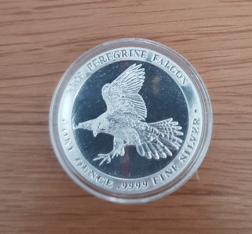 1oz silber wanderfalke - silber,