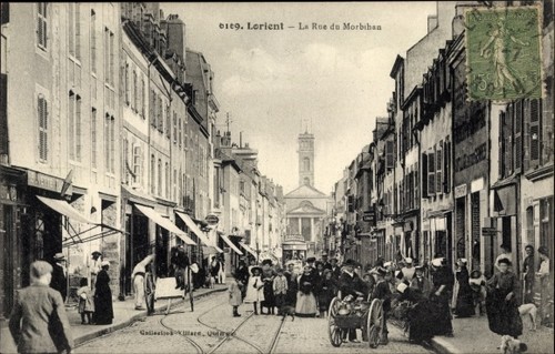Lorient morbihan rue - rue, du