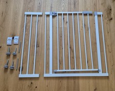 Hauck Türschutzgitter Treppenschutzgitter inkl. 21 cm Verlängerung & Wandschutz