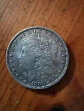 1880 Morgan Dollar 90% Silber