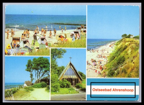 Ansichtskarte ostseebad - ansichtskarte,