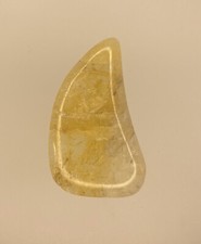 Gelbe DANBURIT Trommelstein