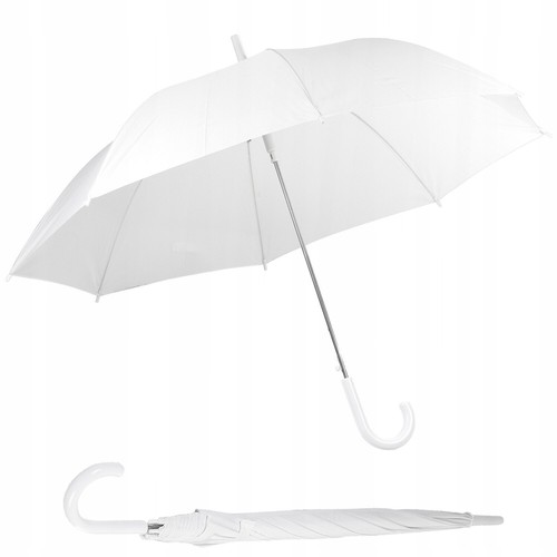 Regenschirm weiß automatik - weiß,