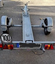 Motorradanhänger  Motorrad 100km/h Wolf Einachser