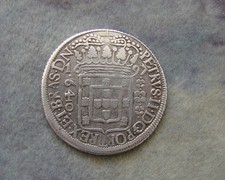 640 Reis 1697.  Silber