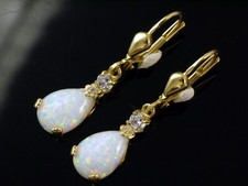 585 Gold Ohrringe mit Tropfen