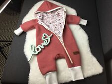 Walkoverall Einteiler Wollwalk Jumper Gr. 62/68 Neu